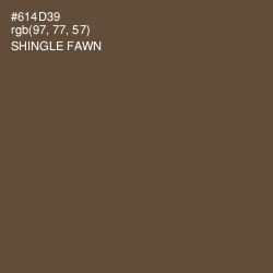 #614D39 - Shingle Fawn Color Image